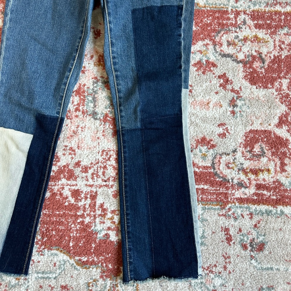 Universal Thread Patch Color-Block High Rise Boot… - image 3